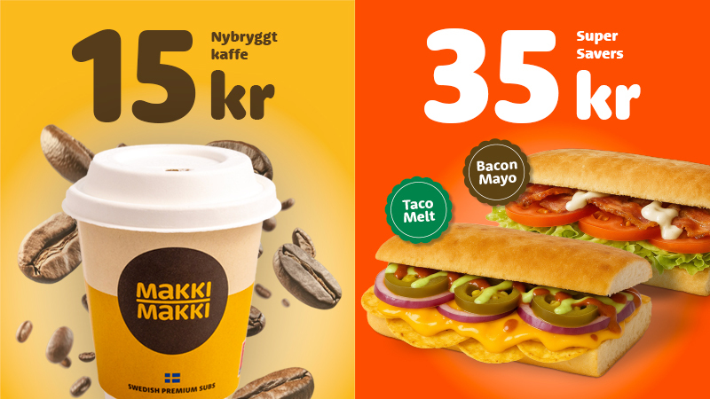 MAKKI MAKKI - Kaffe och Smörgåsar